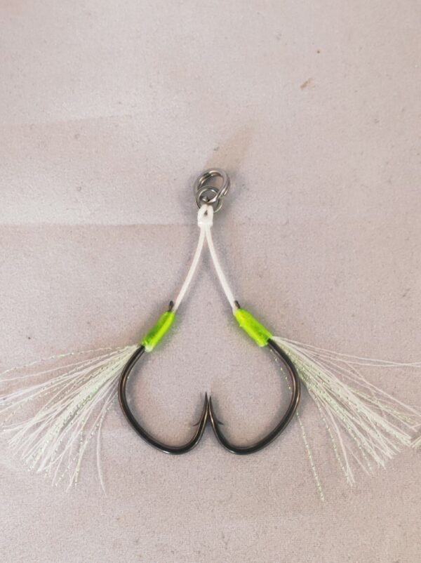 Slow jig Double Hookset (2 pkt) Kaveman Tackle